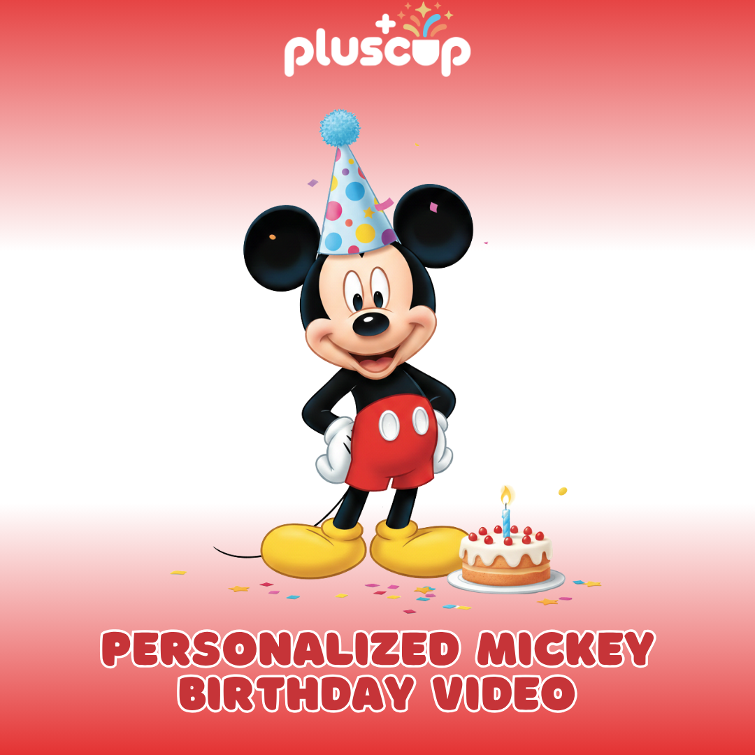 Personalized Mickey Mouse Birthday Video