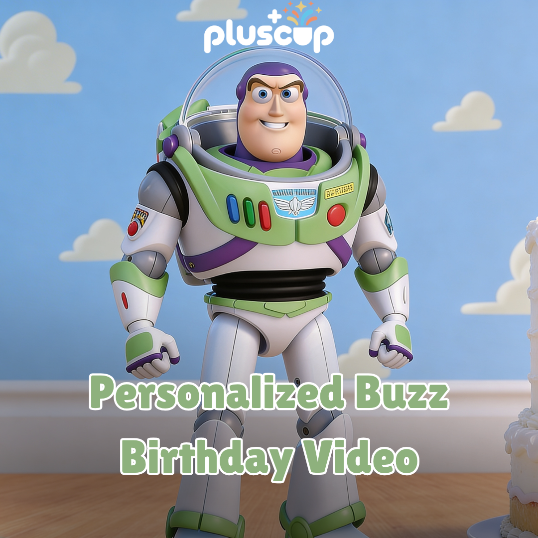 Personalized Buzz lightyear Birthday Video