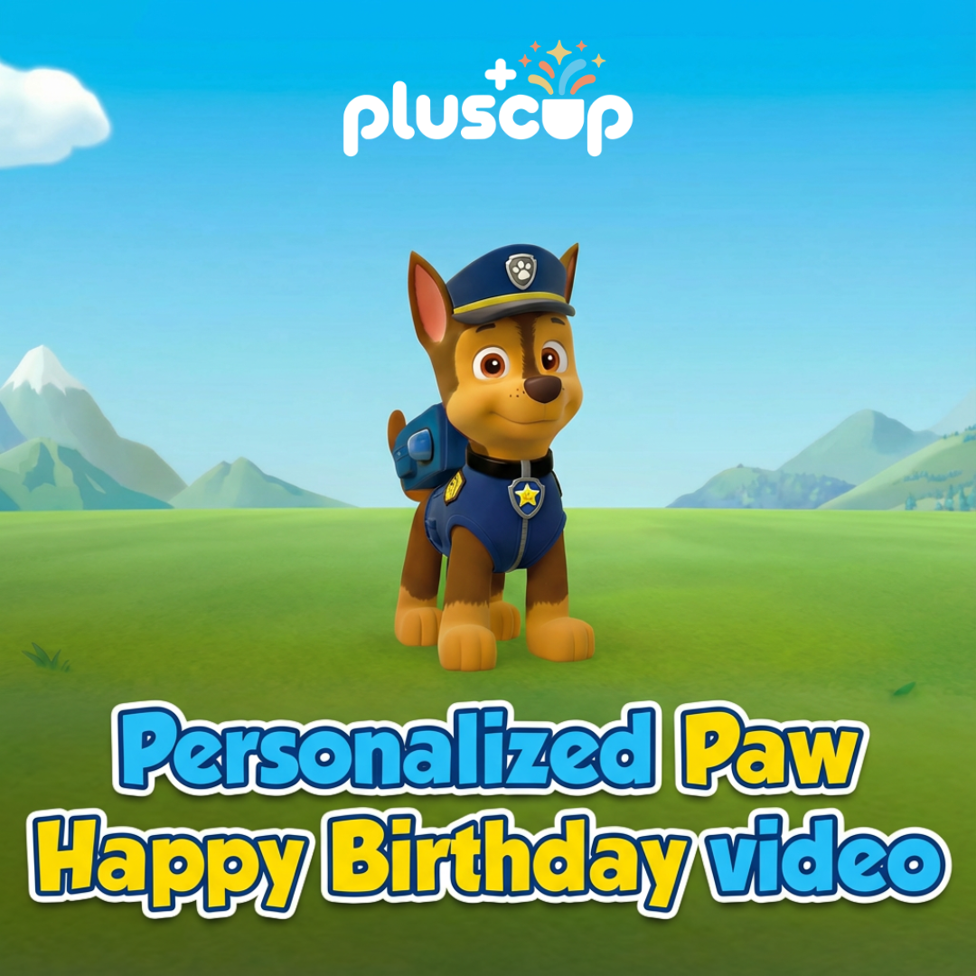 Custom Paw Patrol Birthday Video