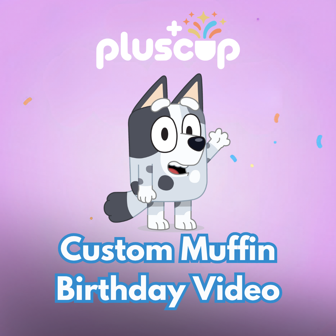 Personalized Muffin Birthday Video